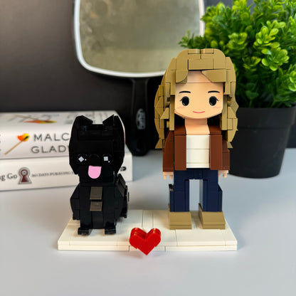 BrickPet and Person